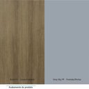 Ver imagem 4 de Guarda-roupa Modulado 90cm 2 Portas 4 Gavetas Paris Luciane