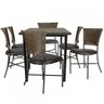 Conjunto de Mesa e 6 Cadeiras Gramado para Área Externa e Interna - 1