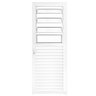 Porta Basculante 2,10 X 0,80 Direita Alumínio Branco - 4