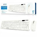 Ver imagem 3 de Teclado e Mouse sem Fio 2.4ghz Branco - Bk-s1000
