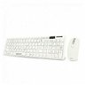 Teclado e Mouse sem Fio 2.4ghz Branco - Bk-s1000 - 1