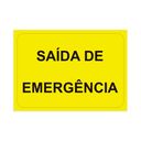 Ver imagem 1 de Placa de Sinalização Saída de Emergência em Pvc