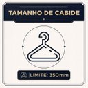 Ver mais imagens de Guarda-Roupa Casal 3 Portas com 4 Gavetas com 1 Porta Espelho 100% MDF Roma