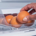 Ver imagem 4 de Porta Ovos Organizador Roll Branco para 14 Unidades Clear Fresh