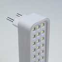 Ver imagem 2 de Luminária de Emergência Led Blumenau 1w com Plug Integrado Bivolt 6500k Luz Branca