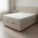 Ver imagem 1 de Cama Box Baú com Colchão de Espuma D33 Double Face Territory Hellen Casal 138cm