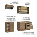Ver imagem 5 de Armário de Cozinha Compacta 180cm Rustic Glamy Madesa 08