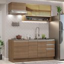 Ver imagem 1 de Armário de Cozinha Compacta 180cm Rustic Glamy Madesa 08