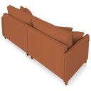 Ver imagem 6 de Sofá 3 Lugares Living 232cm Pé Madeira Zoe Boucle Terracota Z08 - Mpozenato