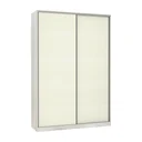 Ver imagem 1 de Guarda Roupa Solteiro 2 Portas de Correr 3 Gavetas Prime Plus 159 cm Luciane Móveis