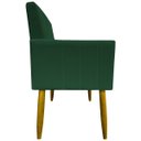 Ver imagem 5 de Kit 4 Poltronas Decorativas Mari Suede Pé Palito 30cm Castanho
