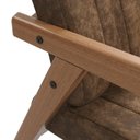 Ver imagem 5 de Poltrona Decorativa Uxuá Nobuck Sala de Estar Recepção Escritório