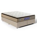 Ver imagem 1 de Cama Box + Colchão Gazin de Molas Ensacadas Pillow Top Air Pro Queen 158 cm