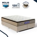 Ver imagem 4 de Cama Box + Colchão Gazin de Molas Ensacadas Pillow Top Air Pro Queen 158 cm