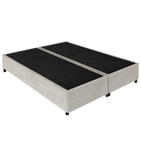 Base Box Queen Alpha Linnus Corino Palha 158x198