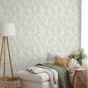 Ver imagem 2 de Papel de Parede Le Jardin Floral Verde/rosa M88014