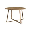 Ver imagem 2 de Mesa de Centro com Pés Metálicos 60x60cm 27948 Artesano - Hanover/dourado