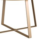 Ver imagem 6 de Mesa de Centro com Pés Metálicos 60x60cm 27948 Artesano - Hanover/dourado