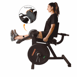 Cadeira Extensora e Flexora Ajuste de Cargas Anilhas Yangfit - 5