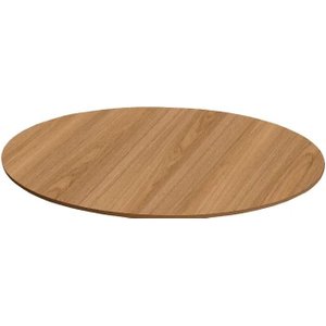 Tampo em MDF 18mm Redondo 70 cm - Freijó Personal Decor Design Tampo Redondo em MDF Marrom