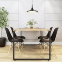 Ver imagem 3 de Mesa de Jantar Industrial Aço Tampo em Bp Porto Espresso Móveis