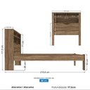 Ver imagem 4 de Cama Solteiro Invicta com Baú Branco - Santos Andirá Santos Andirá