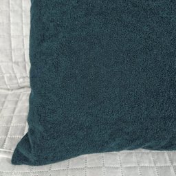 Kit 2 Capas para Almofada em Bouclé Quadrada Várias Cores Cor:verde Escuro - 6