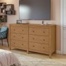 Cômoda Maggiore 6 Gavetas Amêndoa Clean - 3