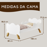 Cama Infantil para Menino ou Menina com Proteção Lateral - 2
