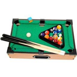 Mesa Sinuca Bilhar Mini Infantil Tacos Madeira Giz Completa- Brava - 3