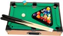 Ver imagem 3 de Mesa Sinuca Bilhar Mini Infantil Tacos Madeira Giz Completa- Brava