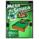 Ver imagem 2 de Mesa Sinuca Bilhar Mini Infantil Tacos Madeira Giz Completa- Brava