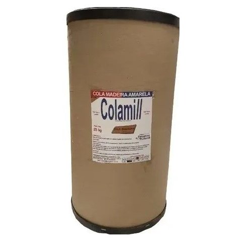 Cola Pva Amarela Profissional para Madeira e Artesanato - Colamill 25k