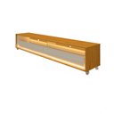 Ver imagem 2 de Rack Tv Lumier 172 Cm Pés Rodizio Luz Led Neon Naturale Off