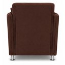 Ver imagem 5 de Poltrona Cama Retrátil Daiana Matelassê Suede Confortável Marrom Escuro Arapongas Decor