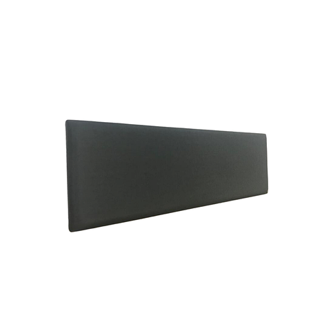 Cabeceira Estofada King 1 Bloco Não É Segredo Linho Chumbo 195x60