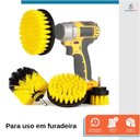 Ver imagem 5 de Escova Limpeza Pesada 3 Peças para Furadeira - Starfer