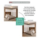 Ver imagem 6 de Guarda Roupa Casal Safira Plus 10 Portas 7 Gavetas MDF Cumaru e Fendi