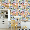 Papel de Parede Adesivo Desenho de Animais Coloridos 18m - 4