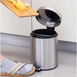 Lixeira Cozinha Banheiro Inox Pedal 3l Multiuso - 2