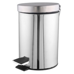 Lixeira Cozinha Banheiro Inox Pedal 3l Multiuso - 1