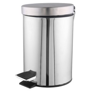 Lixeira Cozinha Banheiro Inox Pedal 3l Multiuso