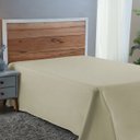 Ver imagem 1 de Roupa Cama Casal 300 Fios Lençol Virol sem Elástico de Algodão:palha