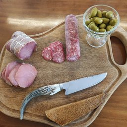 Faca Chifre de Cervo Natural Artesanal 6' Frios Carne Churrasco Aço Inox 420c - 8 Faca Chifre de Cervo Natural Artesanal 6' Frios Carne Churrasco Aço Inox 420c - 8