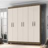 Guarda-Roupa Casal 6 Portas 2 Gavetas Mutuipe Incorplac - 1