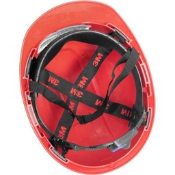 Capacete Segurança 3m H700 C/ Jugular Eletricista Engenheiro Vermelho Hb004571210 - 4