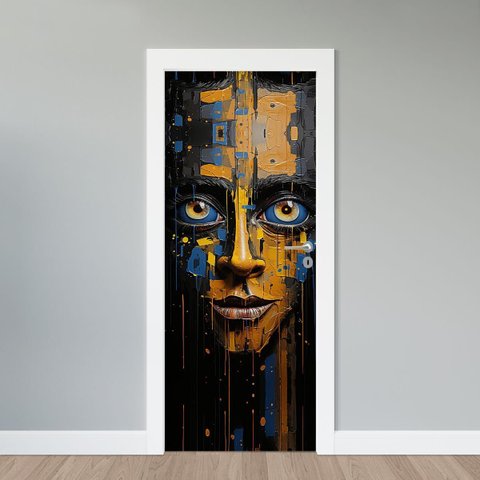 Adesivo de Porta - Enigma