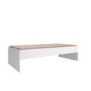 Ver imagem 6 de Quarto Infantil Chiara 2 Guarda Roupa de 2 Portas + Modulo Aéreo + Cama + Auxiliar Branco - Phoenix