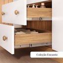 Ver imagem 6 de Jogo de Quarto Infantil Minicama com Colchão Incluso e Guarda-Roupa Encanto Multimóveis MP4830