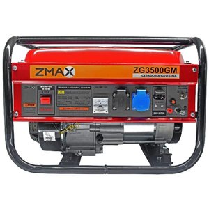 Gerador a Gasolina 3,5 Kva 4 Tempos Bivolt Zmax-bivolt